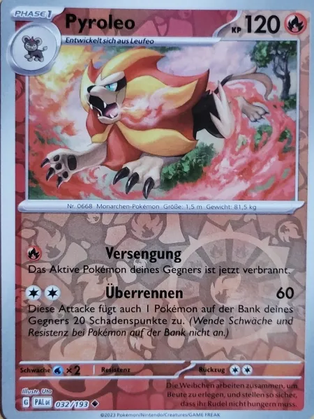 Pyroleo 032/193 - Reverse Holo